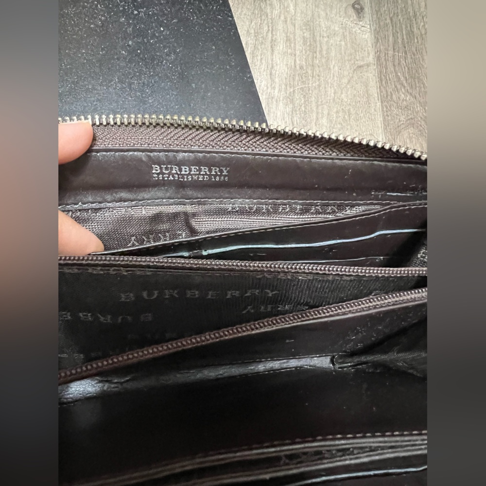 Burberry Wallet Preloved Authentic Vintage - Picture 6 of 7
